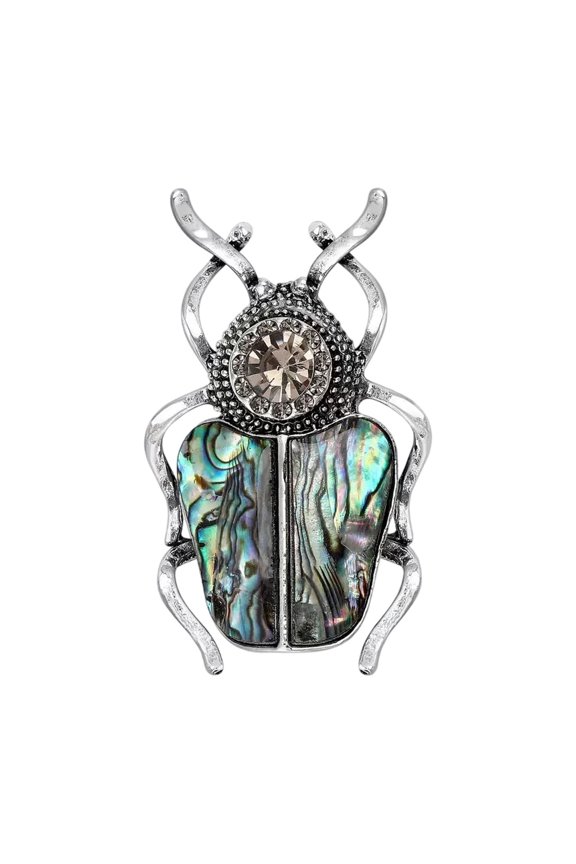 Sparkling Rhinestones Gogga Brooch Laple Pin With Secure Lock Clasp For Evening Event And Daily Accessories