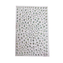 Sparkling Rhinestones Pearls Face Jewels Face Gemstones Stickers Fashionable Beauty Accessories for Parties
