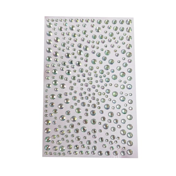 Sparkling Rhinestones Pearls Face Jewels Face Gemstones Stickers Fashionable Beauty Accessories for Parties