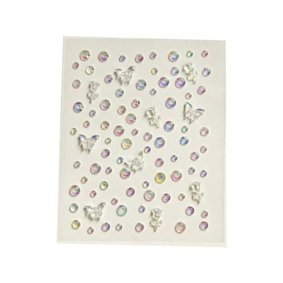 Sparkling Rhinestones Pearls Face Jewels Face Gemstones Stickers Fashionable Beauty Accessories for Parties