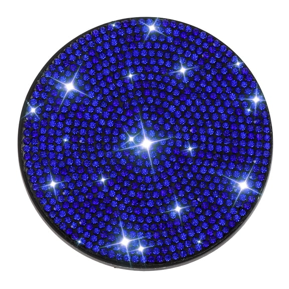Sparkling Rhinestones Universally Car Cup Coasters Nonslip Rubber Insert for Enhanced Safety and Durability
