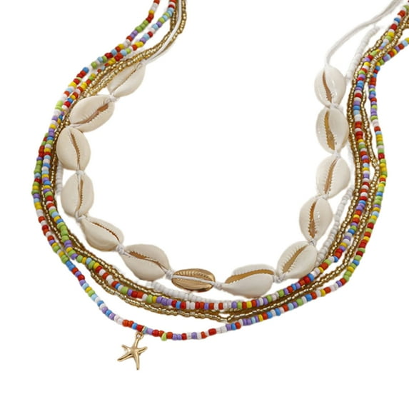 Sparkling Sea Star Waist Chain Beaded Body Jewelry Adjustable Design For Women Summer Swimsuits Beach Outfit Styling