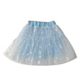 thumbnail image 1 of Snowflake Skirt Girls Summer Party Dress Tutu Elastic Waistband Clothes, 1 of 8