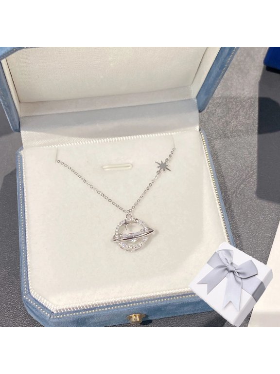 Sparkling Star Necklace for Women - INS Niche Design Luxury Choker with High-End Elegance for Best Friends