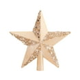 thumbnail image 1 of Sparkling Star Tree Topper Decoration for Festive Holiday Christmas Party Indoor Home Celebration Shimmering Glitter Ornament, 1 of 4