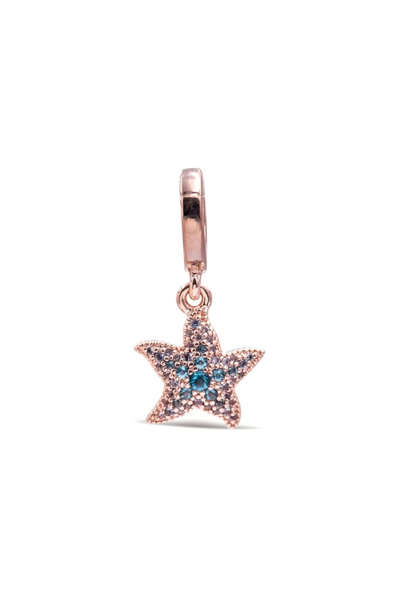 Sparkling Starfish Dangle Charm