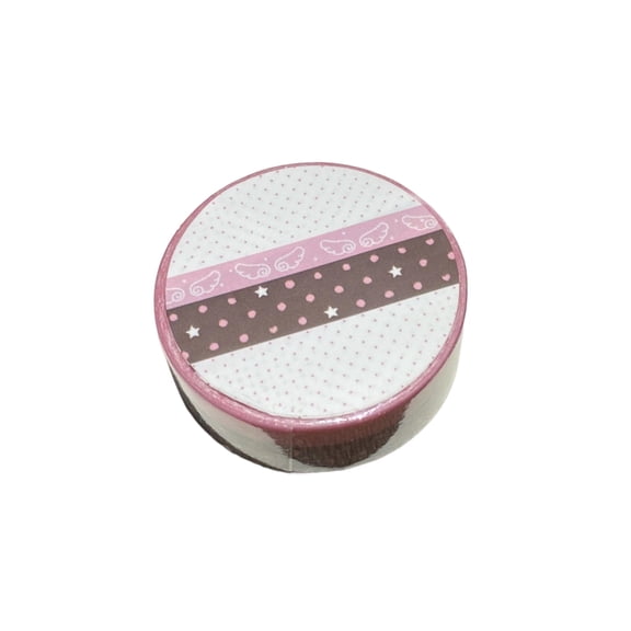 Sparkling Strawberrys Hot Cocoas Washis Tape Vintage Scrapbooking Adhesive With Glitters Sand Effect For Journaling Crafts