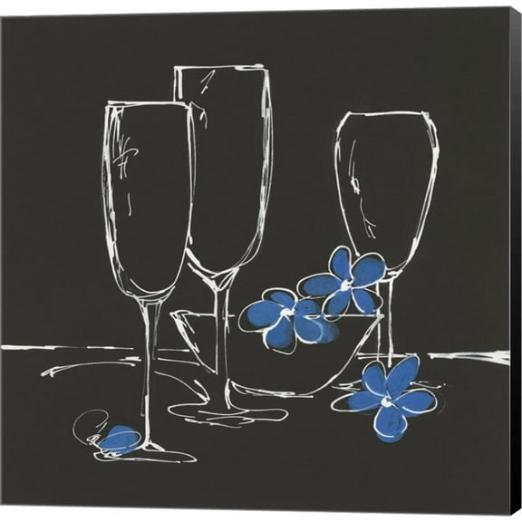 Sparkling Times by Chris Paschke, Canvas Wall Art