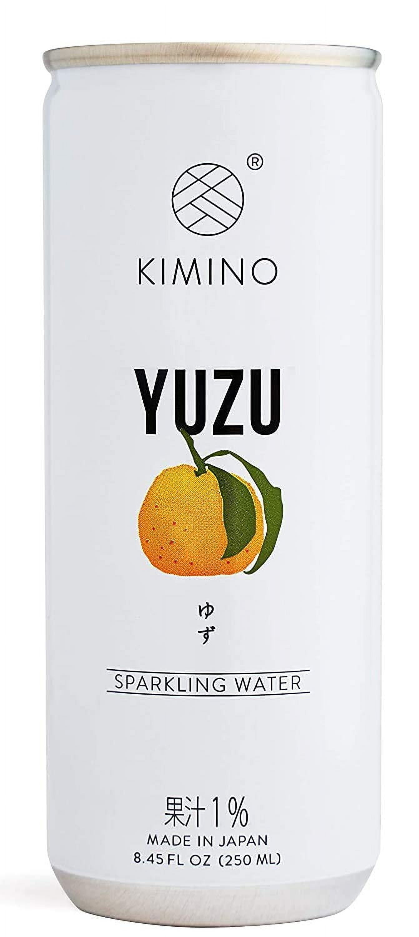 Sparkling Water, 8.45 Fl Oz (Yuzu, Pack of 12)