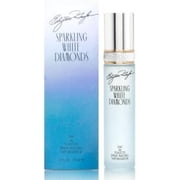 Sparkling White Diamonds By Elizabeth Taylor Eau De Toilette Spray For Women 1.7 oz Pack of 2
