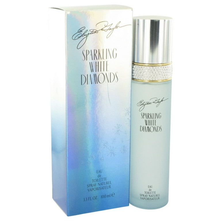 Sparkling White Diamonds Eau De Toilette Spray By Elizabeth Taylor - 3.3 oz Sparkling White Diamonds Eau De Toilette Spray By Elizabeth Taylor - 3.3 oz