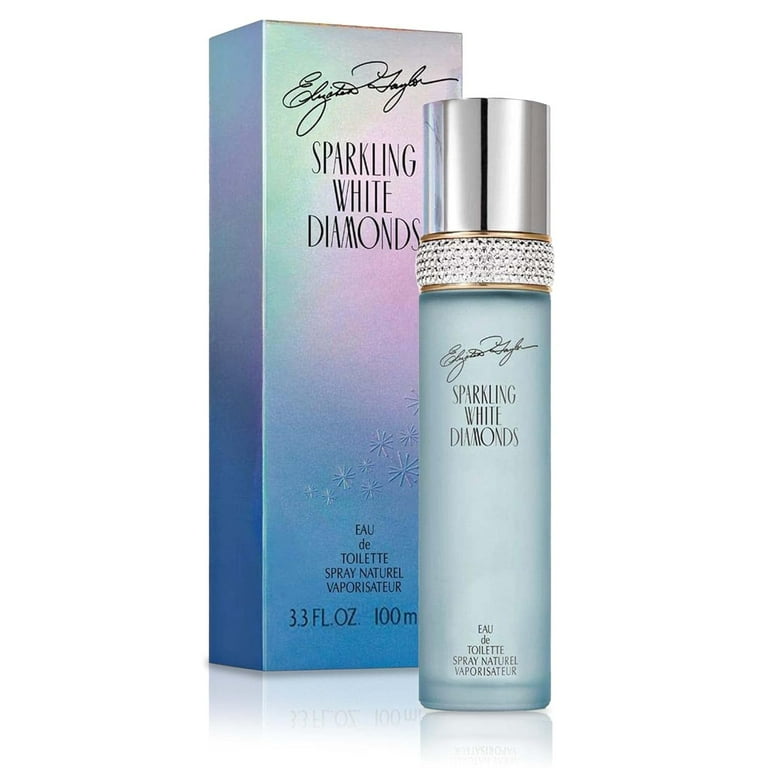 Sparkling White Diamonds Eau De Toilette Spray By Elizabeth Taylor - 3.3 oz Sparkling White Diamonds Eau De Toilette Spray By Elizabeth Taylor - 3.3 oz