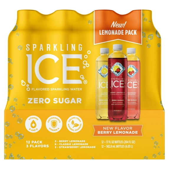 Sparkling ice Lemonade Variety Pack 204 oz