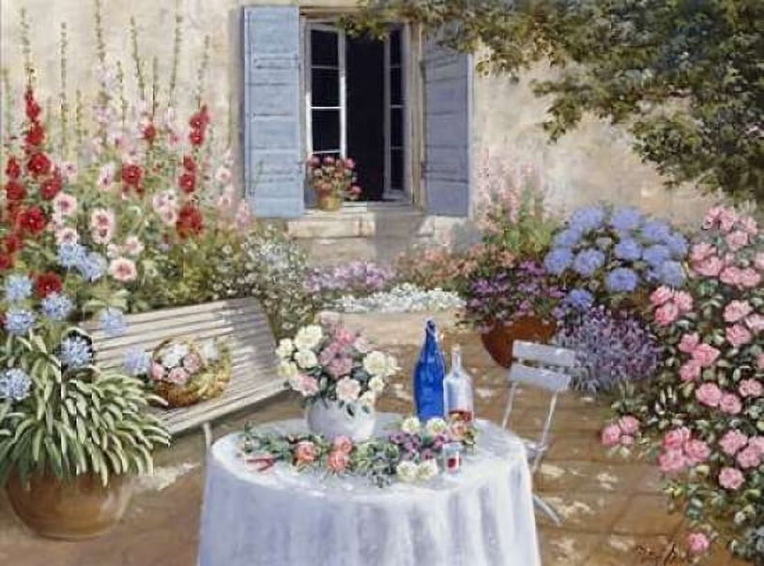 Sparkling scene Canvas Art - Peter Motz (18 x 24)