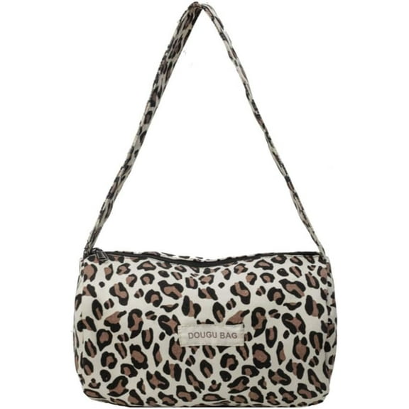 Sparkly Crescent Shoulder Bag Small Leather Thick Chain Hobo Tote Bag Y2k Crossbody Crescent Handbag Dumpling Purse