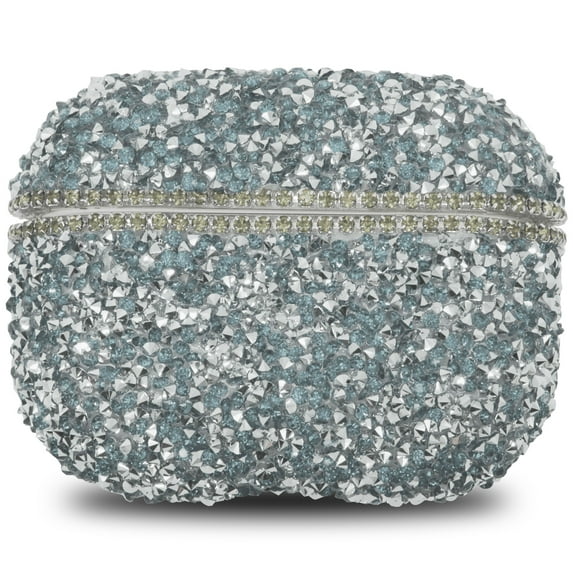 Sparkly Diamond Case for Airpods Pro, Shockproof Protective Premium Bling Rhinestone Cover Skin Compatible with AirPods Pro Charging Case - Bling Pro (Sky)