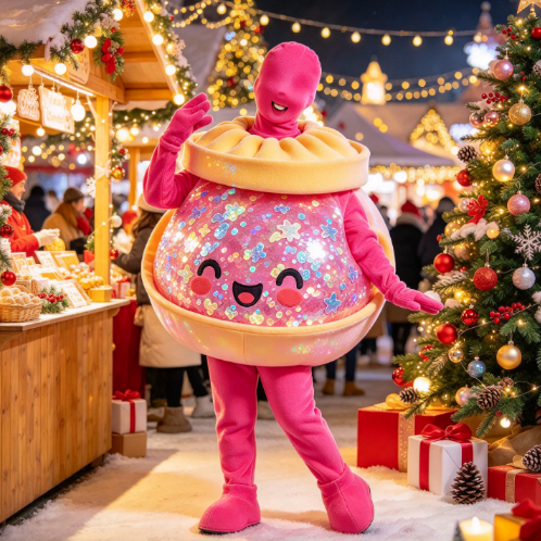 Sparkly Dumpling Themed Cosplay Suit, Cute Cartoon Character Costume ...