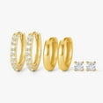 thumbnail image 1 of Sparkly Essentials Earring Set, 1 of 4