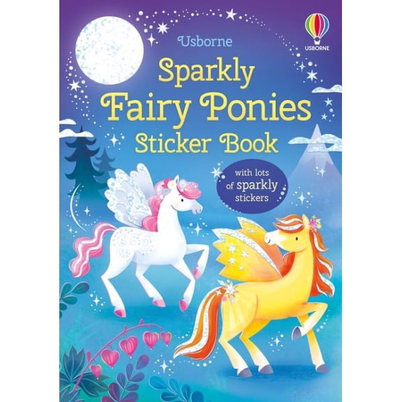 Holly Bathie Sparkly Fairy Ponies Sticker Book (Paperback) Sparkly Sticker Books