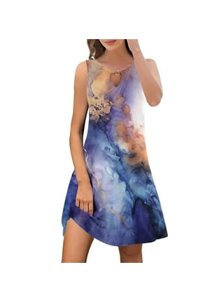 WOXINDA Strapless Dress For Women Summer Beach Smocked Sundress Top Dress  Cotton Maxi Dresses for Women Teen Summer Dresses