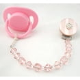 thumbnail image 1 of Sparkly Pacifier Clip with Swarovski Crystals, 1 of 3
