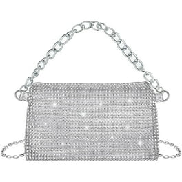 CJC Women s Evening Bag Triangle Luxury Full Rhinestones Fashion Evening Clutch Bag Party Prom Wedding Purse Walmart