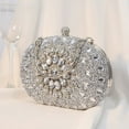 thumbnail image 1 of Sparkly Rhinestone Clutch Purse for Women – Elegant Evening Bag for Weddings, Prom, Parties & Formal Events, 1 of 9