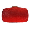 thumbnail image 1 of Sparkly Rhinestones Evening Bag Purse Box Shape Handbag with Detachable Chain, 1 of 21