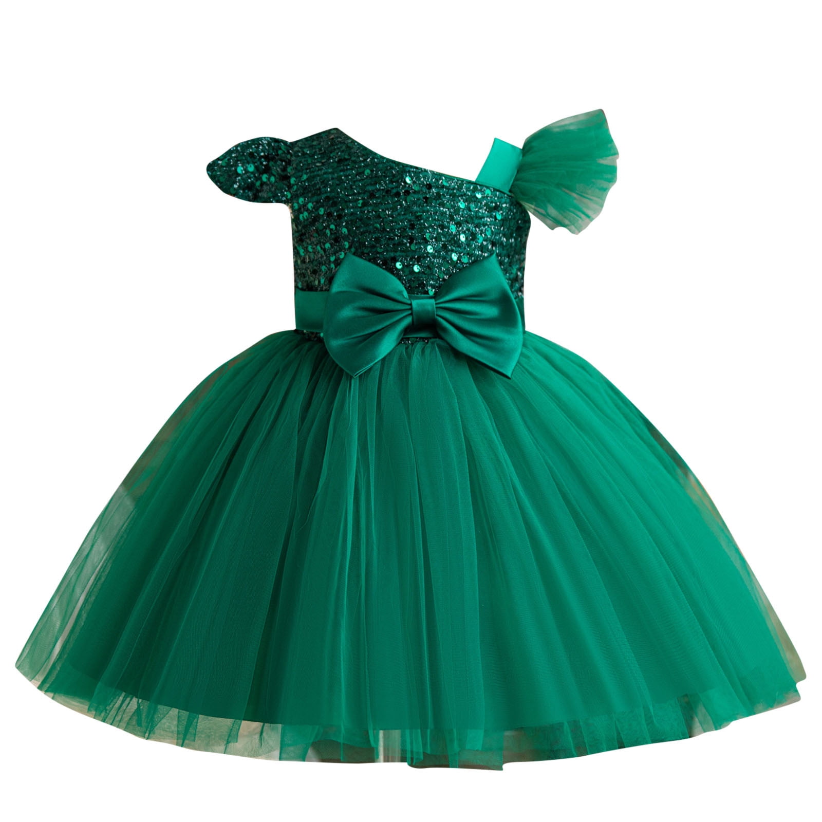 Girl Birthday Dresses Toddler Prom Dresses Girl New Year Sequin Dresses