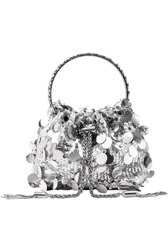 Sparkly Sequin Evening Handbags Purse for Women Glitter Clutch Crossbody Bag for Evening Wedding Party Prom