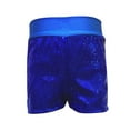 thumbnail image 1 of Kids Girls Shiny Sequins Dance Shorts Hip Hop Jazz Dance Performance Costume Athletic Tumbling Yoga Shorts Bottoms, 1 of 4