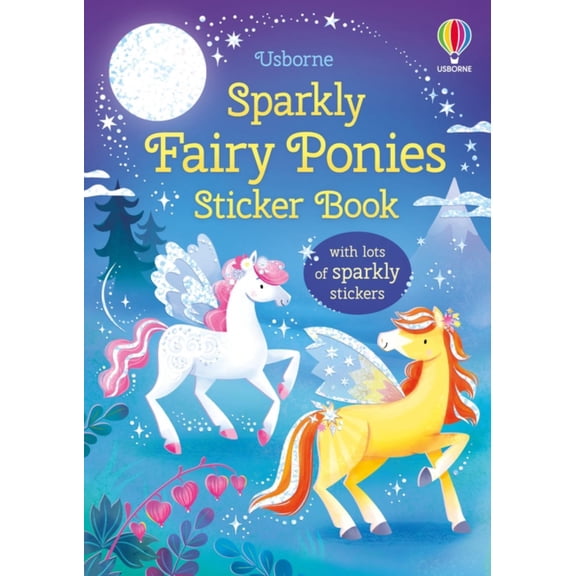Sparkly Fairy Ponies Sticker Book (Paperback)