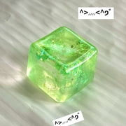 Sparkly Sugar Squishy Cube, Easter Fidget Accessory