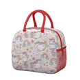 thumbnail image 1 of Sparkly Unicorn Lunch Bag - Waterproof & Durable Thermal Lunch Tote with Moon & Sun Design, Stylish & Versatile for Women, Students, 1 of 5