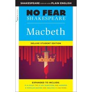 Sparknotes No Fear Shakespeare Macbeth No Fear Shakespeare Deluxe Student Editions - Shakespeare Side-By-Side Plain English, Book 28, Paperback