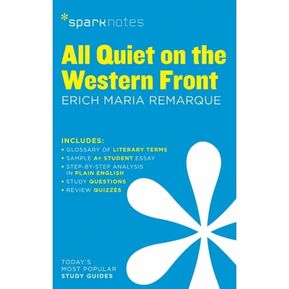 Sparknotes Literature Guide All Quiet on the Western Front Sparknotes Literature Guide, Book 15, (Paperback)