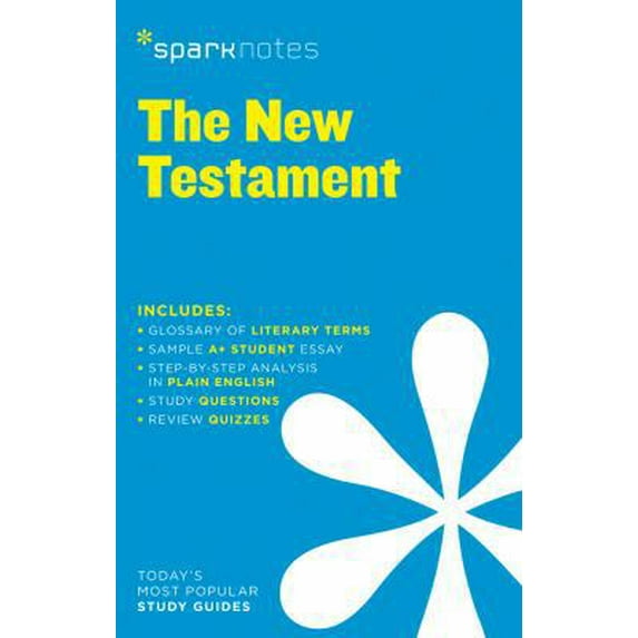 Pre-Owned New Testament Sparknotes Literature Guide (Paperback) 141146964X 9781411469648
