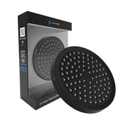 SparkPod 6-Inch Matte Black High-Pressure Round Showerhead