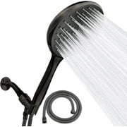 SparkPod Rainfall Shower Head with Handheld - 6-Inch Head, 6ft Hose, Adjustable Bracket (Vintage Oil-Rubbed Bronze)
