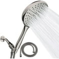 thumbnail image 1 of SparkPod Rainfall Shower Head with Handheld - 6-Inch Head, 6ft Hose, Adjustable Bracket (Elegant Brushed Nickel), 1 of 8