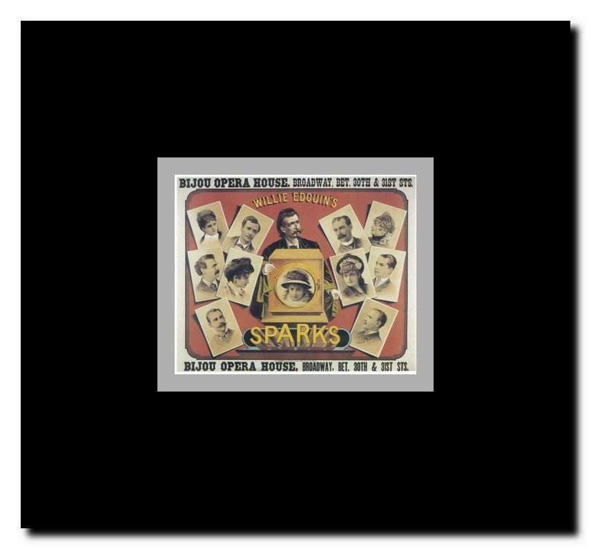 Sparks (Broadway) Framed Movie Poster