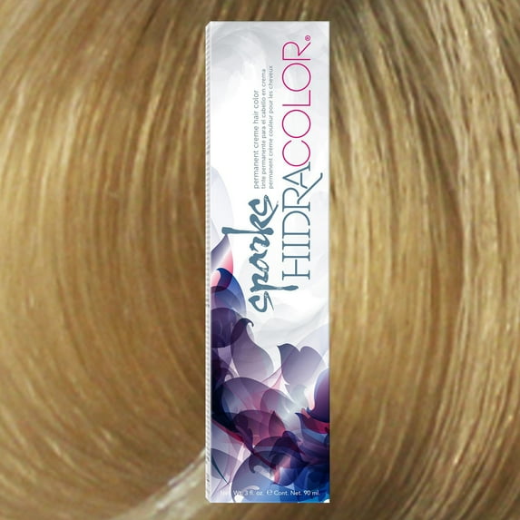 Sparks Hidracolor Permanent Creme Hair Color, 3 Ounce 9N BEACH BLONDE