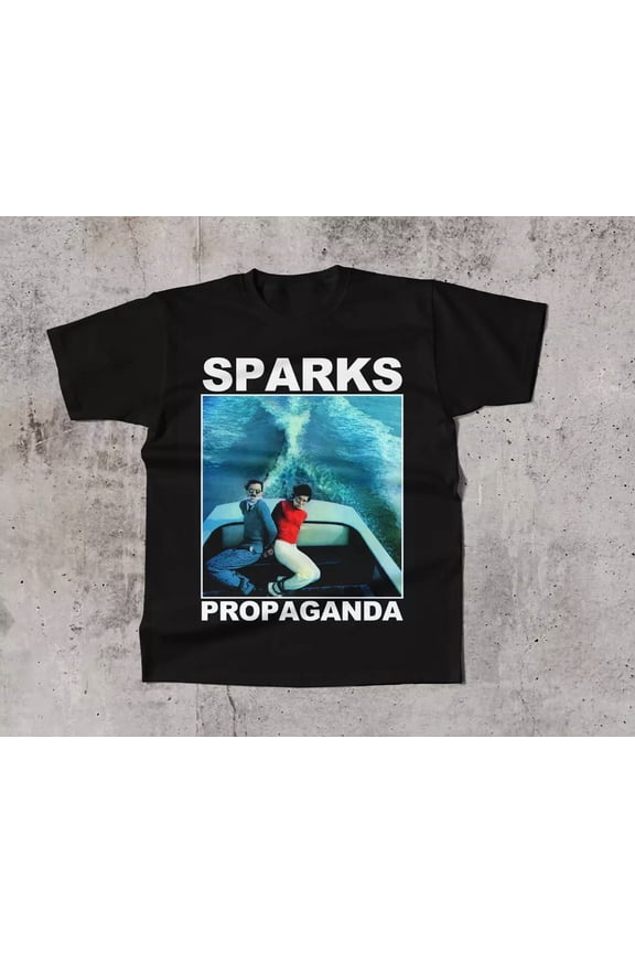 Sparks Shirt Propaganda Cotton Black T Shirt All Size For Fan