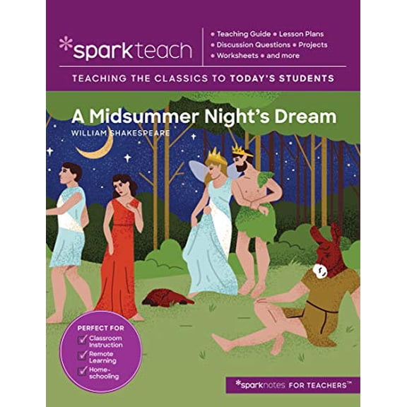Pre-Owned Sparkteach: A Midsummer Night's Dream: Volume 2 (Paperback) by Sparknotes