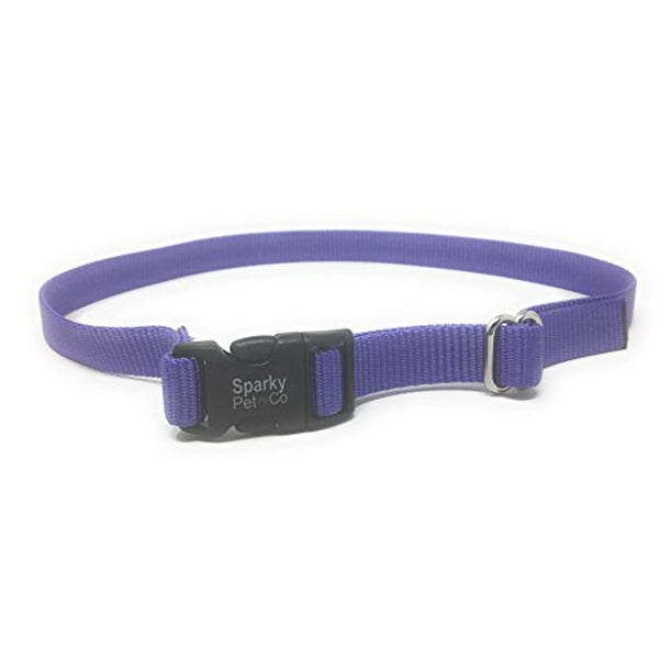 Sparky Pet Co 1" Solid Nylon Replacement Dog Collars for Remote