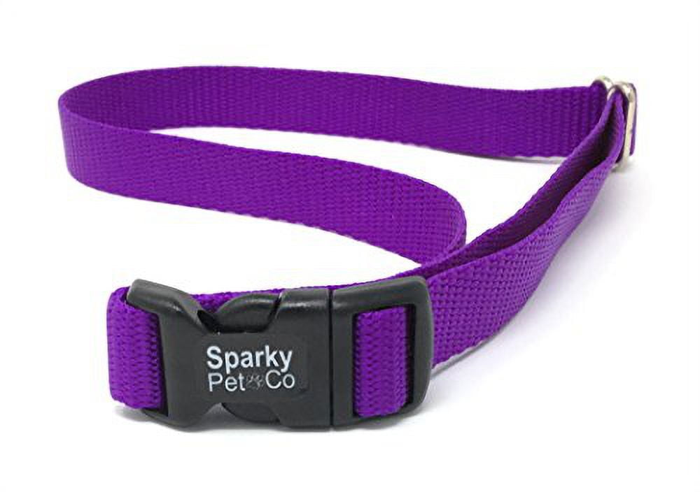Sparky Pet Co 1" Solid Nylon Replacement Dog Collars for Remote