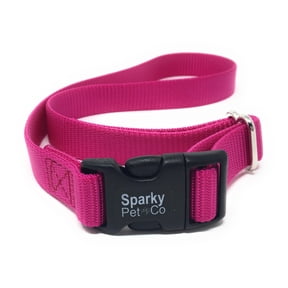 Sparky Pet Co 3/4" Universal Clip-N-Go Adjustable Nylon Dog Collars