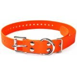 Sparky Pet Co - High-Flex 3/4" Roller Buckle Replacement Collars (Neon Orange)