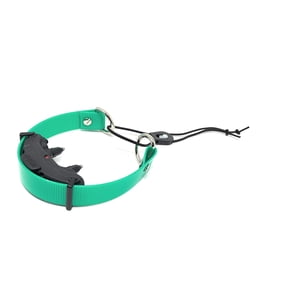 Sparky Pet Co - Surefit ECollar Replacement Strap - Bungee Dog Collar-Waterproof -Adjustable- Secure Nexus Wheel Lock-for Electronic Training & Invisible Fence Systems -3/4" (Reflective Green)
