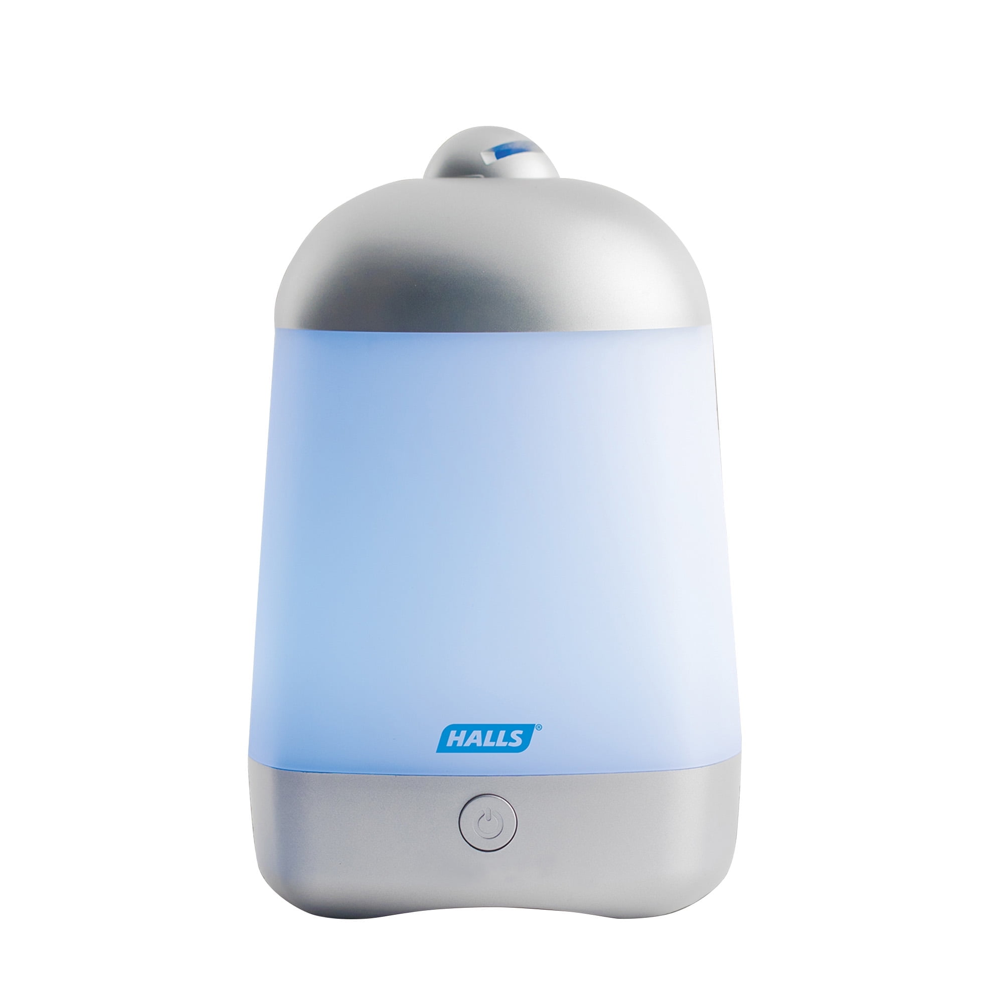 Compact Silver and White Ultrasonic Electric Diffuser